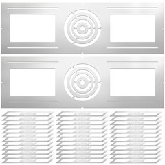 New Construction Mounting Plate for LED Recessed Lights, 36 Pack
