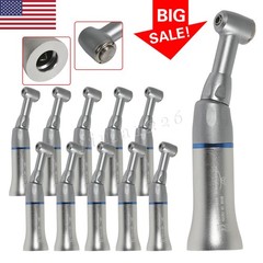 10 PCS NSK Style Dental Slow Low Speed Handpiece Contra Angle Push Button
