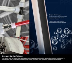 Oxygen Barrier PEX-A Tubing 1/2″x1000Ft Flexible Pex for Hydronic Heating, White