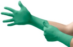 Ansell TouchNTuff PN 93-300 Textured Gloves Size M 7.5-8, Latex Free, 100 Count