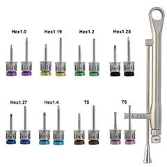 Dental Implant Abutment Hand Driver Hex Screwdriver 1.2 3i Megagen Astra Zimmer