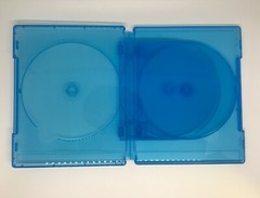SALE! ONE Original Scanavo 14mm 6-Disc Blue Blu-Ray DVD Case, AMZ.6DISC.14MM.KRT