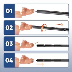 OAKDOLCHE 40 Pcs Wax Guards Filters Cerumen,Ear Blocking Cleaning Tool…