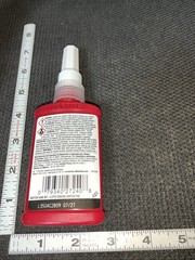 Loctite 272 Red High Strength thread locker 50 ml Exp bottle July2027 USA
