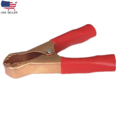 20pcs 80mm 50A Red & Black Car Battery Test Lead Clip Crocodile Alligator Clamps