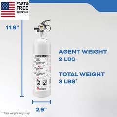 Fire Extinguisher for Boats, Single-Use 5BC