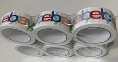6 rolls EBAY Packaging Tape – Color Logo – New & Sealed