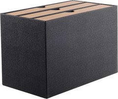 Fashion Multicolor Collocation Leather Desk Organizer File Cabinet Executive Off