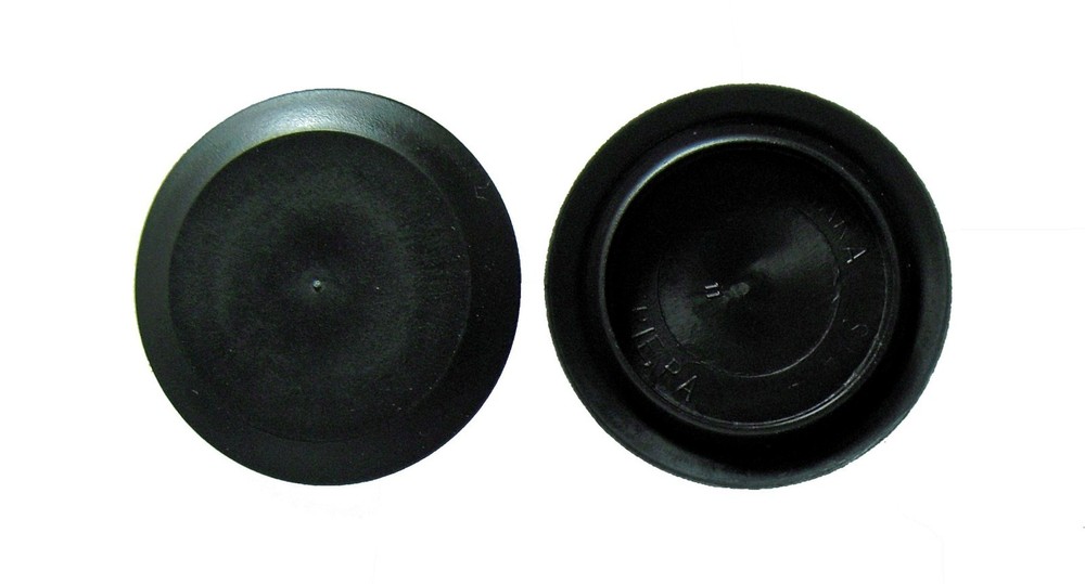 1-1/4″ 1.25 Inch Black Plastic Hole Plug for Sheet Metal Flush Mount Quantity 1