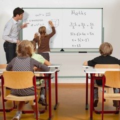 72″ x 36″ Double-Sided Magnetic Whiteboard w/ Stand and Aluminum Alloy Frame