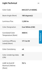 (Case of 10) Philips 7-Watt T8 LED Bulbs G13 7T8/MAS/24-840/IF11/P/DIM 10/1 24″