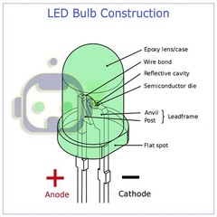 New 3mm 5mm 8mm 10mm LED Light Emitting Diodes Clear White Red Blue Green Lights