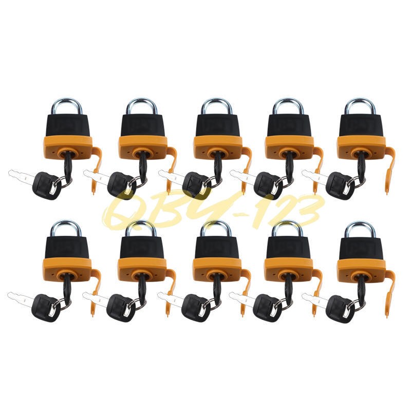 10set 246-2641 Padlock with 2 Key 5P8500 For Caterpillar CAT 5p8500