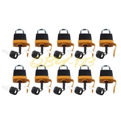 10set 246-2641 Padlock with 2 Key 5P8500 For Caterpillar CAT 5p8500