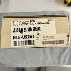 Glynn Johnson HL6-US26D PUSH/PULL LATCH Stainless Steel finish.