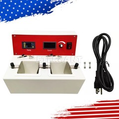 Dental Lab Electrolytic Polish Machine with Two electrolytic Cells 110V 250W