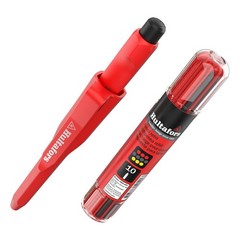 Hultafors Tools Dry Marker & Refill Blister 1 Count (Pack of 1), Red & Yellow