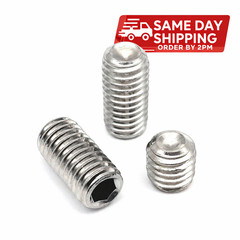 1500x Hex Socket Set Screw Kit M2-M8 Cup Point Grub Bolt Assortment