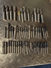 Lot of 21lbs 1oz Scrap Misc Solid Carbide
