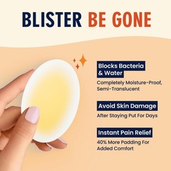 Dr. Frederick’s Original Better Blister Bandages 12 Count (Pack of 1), Tan
