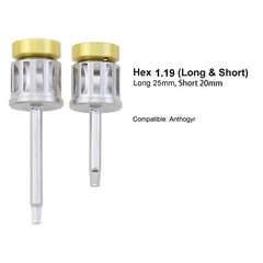 Dental Implant Screwdriver 1.25 1.2 Hex Driver Hand 3i Astra Zimmer Universal