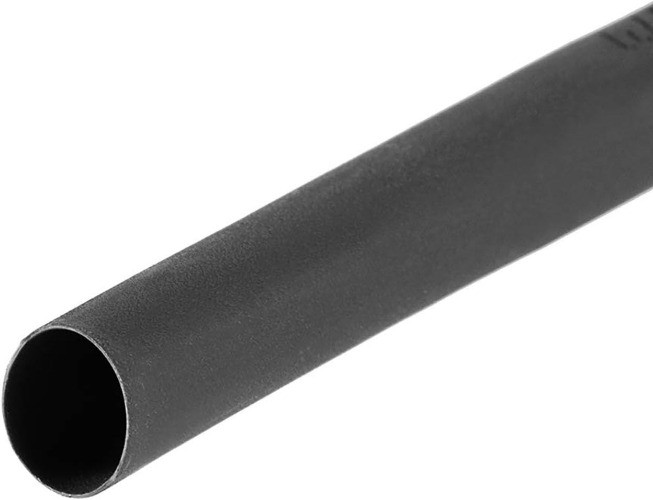 6mm 1/4 Inch Heat Shrink Tubing 9.8FT 21 Ratio Black Electri Size: 1/4 X 9.8ft