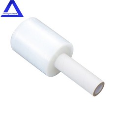 12 Rolls 5 in × 1000FT 80 Gauge Stretch Shrink Film Hand Wrap with Handle Clear