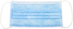 Dynarex 2201 Procedure Face Mask with Ear Loop Blue (Box of 50)