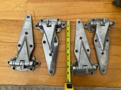 Set if 4 VINTAGE Kason 1409 Hinges Brooklyn NY