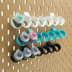 Just Hanging, Citadel Paint Pot Holder Miniature, IKEA SKADIS Pegboard Accessory