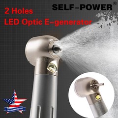 Dental LED E-generator Fiber Optic High Speed Handpiece 2Hole 4Hole Cartridge tr