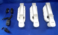 Epson ELPDC21 Document Camera 1080p HD 120x Zoom w/ Power Supply Tested Lot of 3
