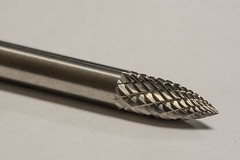 SG1D Tree Shape Tungsten Carbide Burr Bur Cutting Tool Die Grinder Bit 1/4″