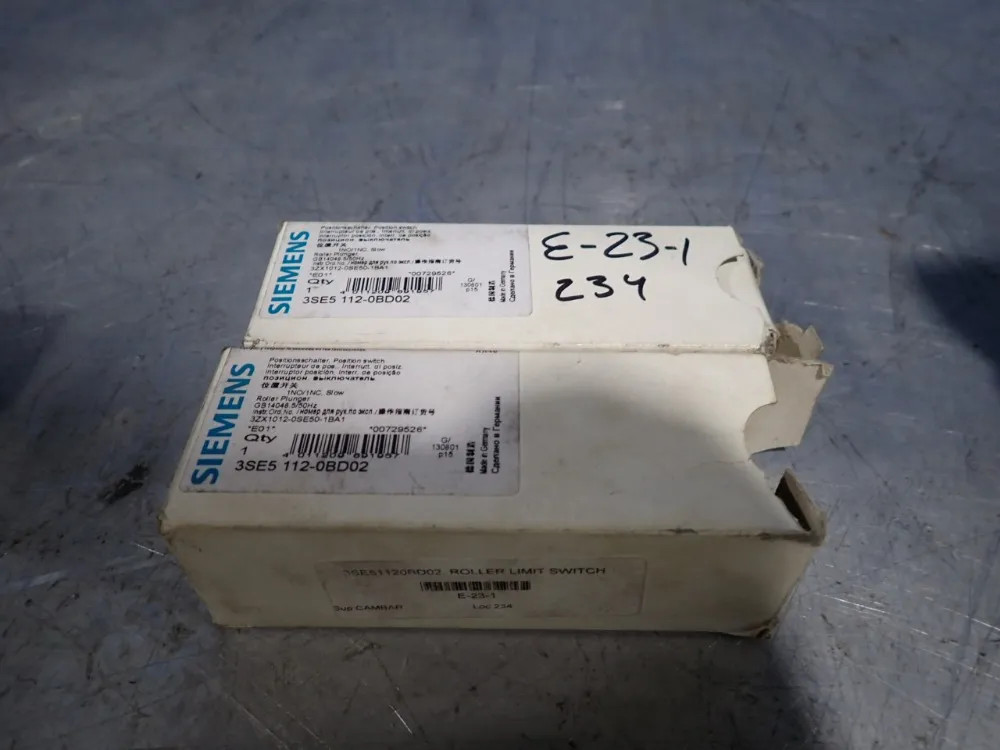 SIEMENS 3SE112-0BD02 POSITION SWITCH 10251190488