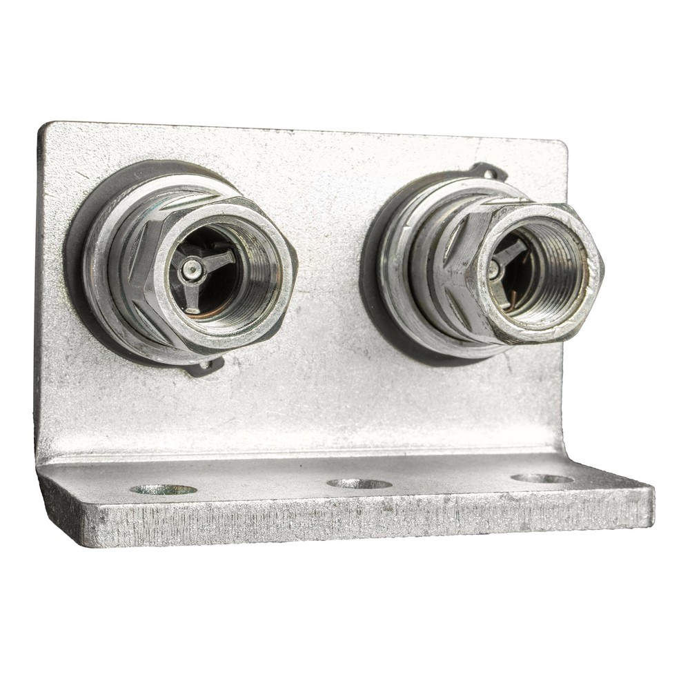 Hydraulic Quick Release Coupling Double Bracket Female 1/2” Body x 1/2” BSP
