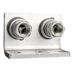 Hydraulic Quick Release Coupling Double Bracket Female 1/2” Body x 1/2” BSP