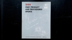 OMC 1999 Product and Procedures Update Manual CR99-06 USA Marine Service