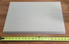 (5) ACRYLIC CELL CAST SHEET CLEAR 1/8″ X 12″ X 20″ LOT OF 5