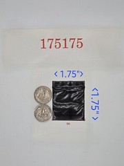 (400 Pcs)Apple Baggies Mini Zip Lock Bags 1.75″ X 1.75 ” Black Color 175175
