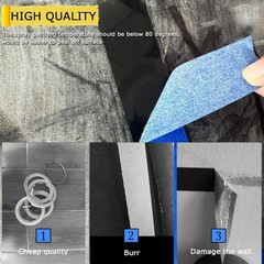 4 Rolls Blue Painters Tape, Masking Tape, Painter’S Tape, Painting Tape with Mul