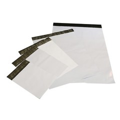Pick Size, Quality & Quantity 1-5000 White Poly Mailers Shipping Bags Envelopes