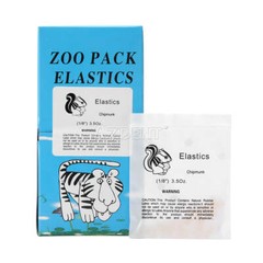 5000pcs AZDENT Dental Orthodontic Elastics Bands Force 3.5 OZ,5/16″ Zoo Pack