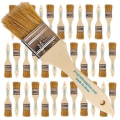 36Pk – 1.5″ Chip Brushes for Paints, Stains, Varnishes, Glues & Gesso