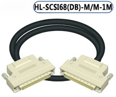 1PCS SCSI68 data cable male to male metal head HL-SCSI68 (DB) – M/M-1/2/3/4/5M