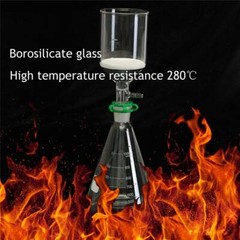 Glass Vacuum Filter Filtration Kits 1000ml Flask Funnel Laboratory Devices Set