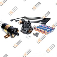 CLARK FORKLIFT C500 IGNITION TUNE UP KIT WITH COIL 12 V, READ FULL DESCRIPTION.
