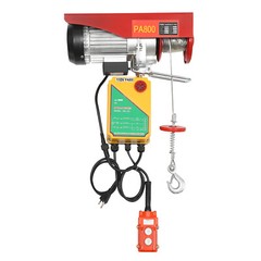 2 in1 Electric Cable Hoist Crane Winch Garage Lift Wireless/Wired Remote Control