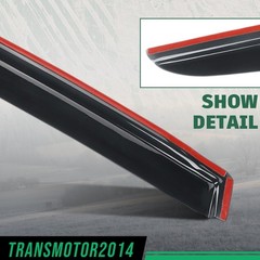Window Visors Rain Guards Deflectors Fit For 2024-2026 Subaru Crosstrek Impreza