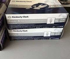 Lot Of KIMTECH & Kimberly-Clark Purple Nitrile Powder Free Exam Gloves XL