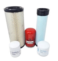 CFKIT Maintenance Filter Kit Compatible with Kubota SVL75 SVL75-2 HST Loaders